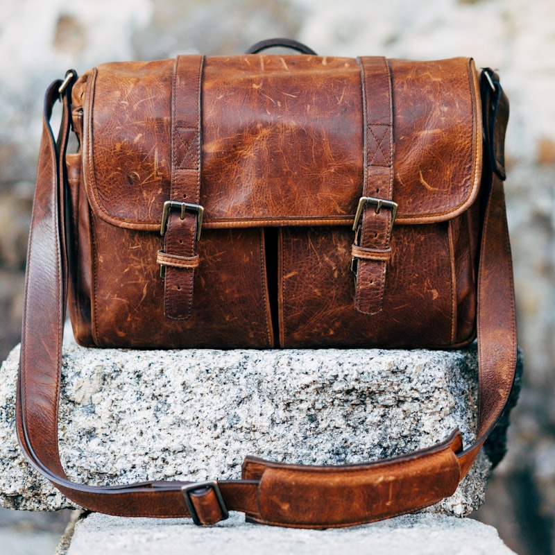 Unisex Premium Leather Sports Travel Bag